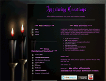 Tablet Screenshot of angelwingcreations.thefantasiesattic.net